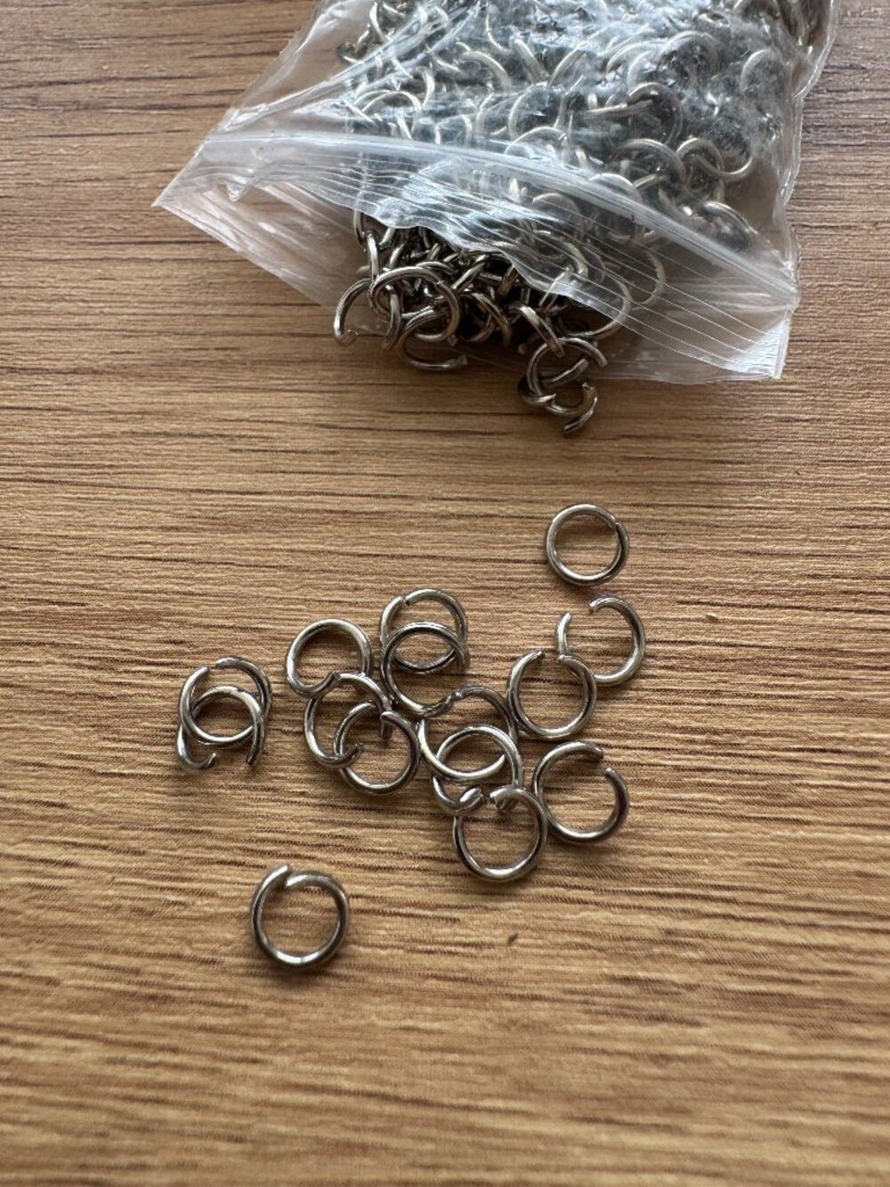 Stainless Steel Open Jump Rings Jewelry Making Supplies Bulk Lot